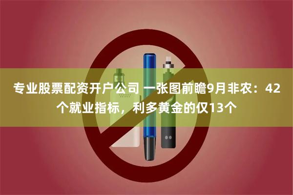 专业股票配资开户公司 一张图前瞻9月非农：42个就业指标，利多黄金的仅13个